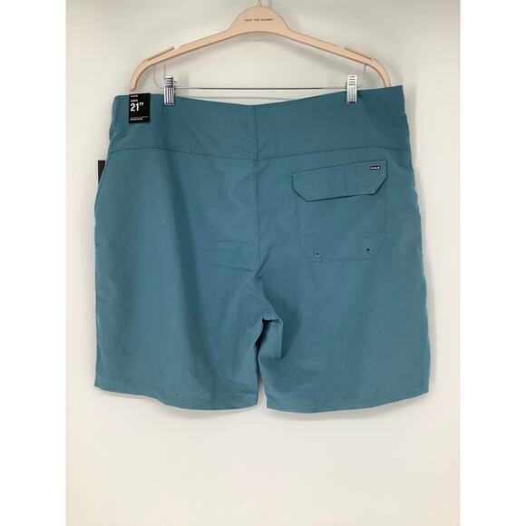 Hurley Men's 40 Noise Aqua One & Only 2.0 Boardshorts 21" Swim Beach Surf L9-26 - Picture 4 of 9